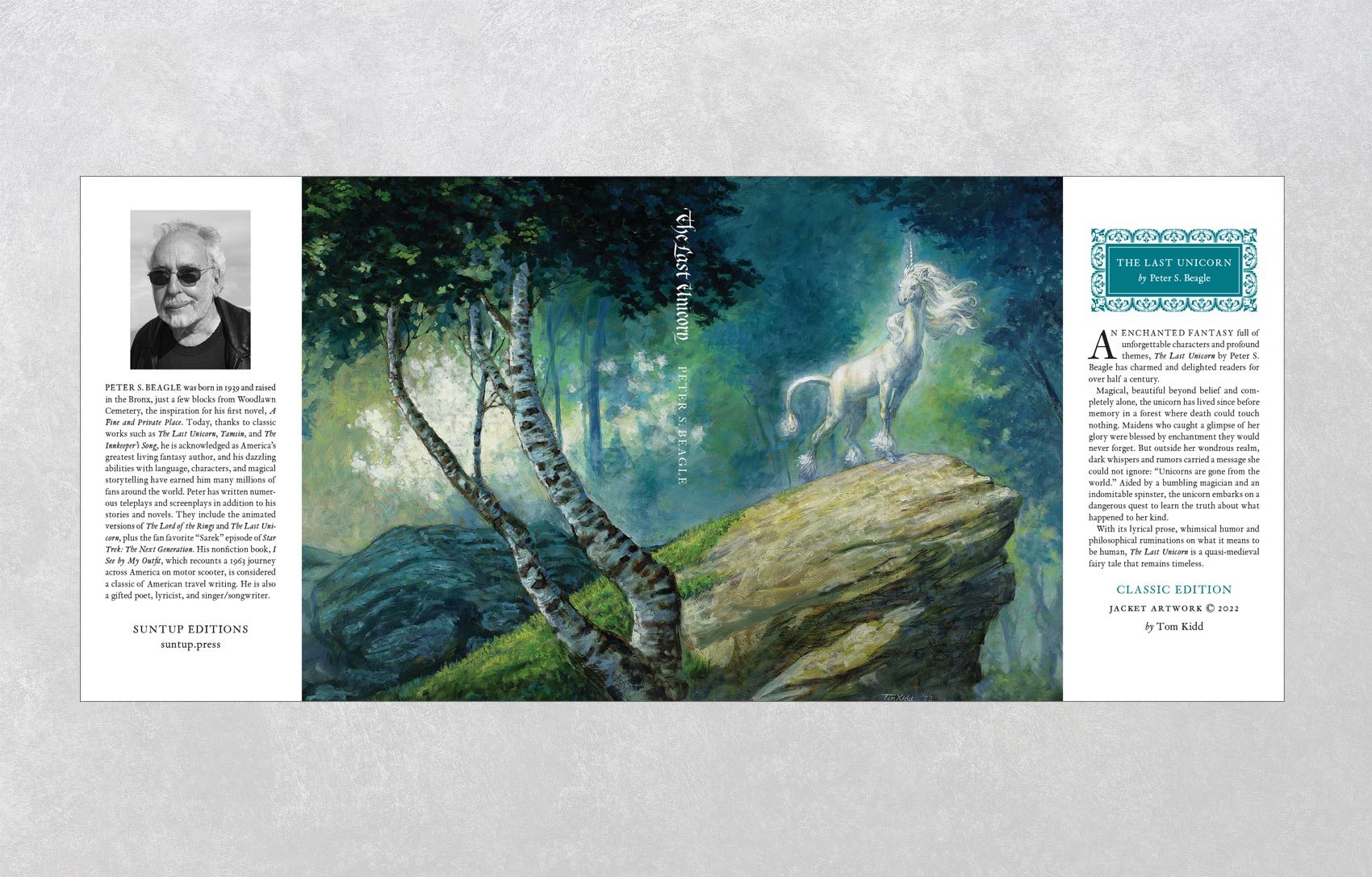 The Last Unicorn - Dust Jacket – Suntup Editions
