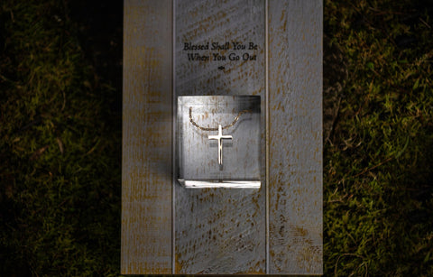 Merrin's Cross Paperweight