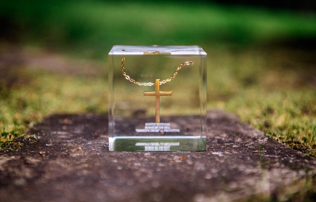 Merrin's Cross Paperweight