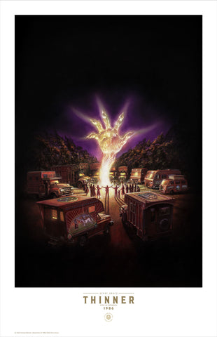 Thinner U.K. 1st Edition Paperback - Fine Art Print - Gerry Grace