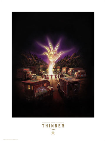 Thinner U.K. 1st Edition Paperback - Fine Art Print - Gerry Grace