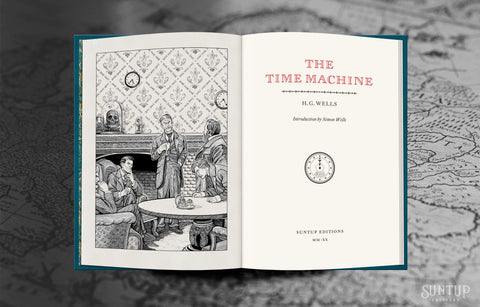 The Time Machine by H.G. Wells - Lettered Edition