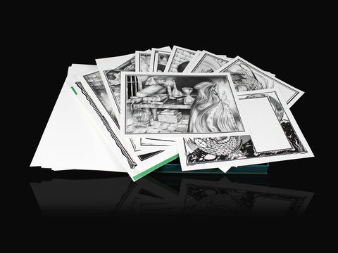 The Eyes of the Dragon Art Portfolio - Numbered Edition