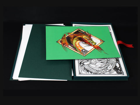The Eyes of the Dragon Art Portfolio - Numbered Edition