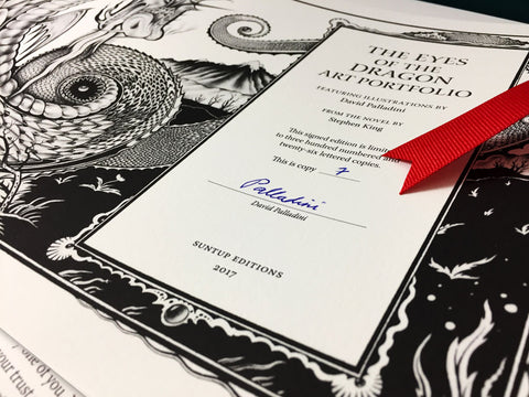 The Eyes of the Dragon Art Portfolio - Numbered Edition