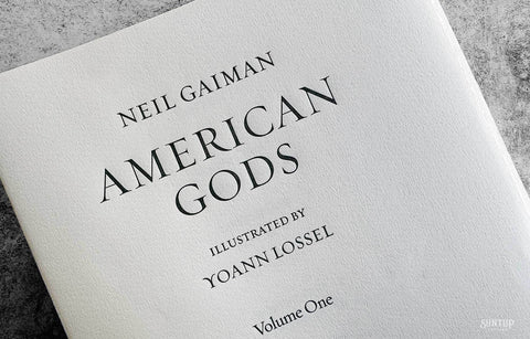 American Gods by Neil Gaiman - Lettered Edition