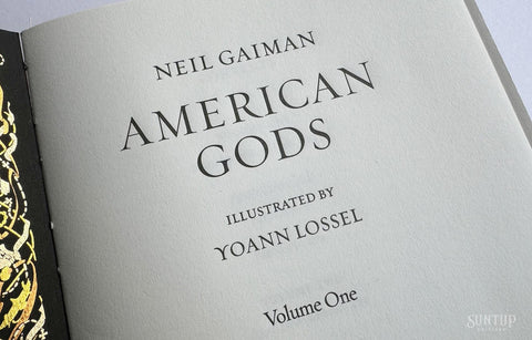 American Gods by Neil Gaiman - Numbered Edition