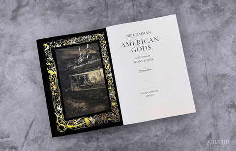 American Gods by Neil Gaiman - Numbered Edition