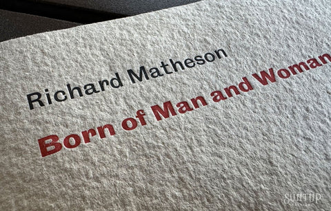 Born of Man and Woman by Richard Matheson - Numbered Edition