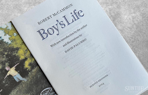 Boy's Life by Robert McCammon - Numbered Edition