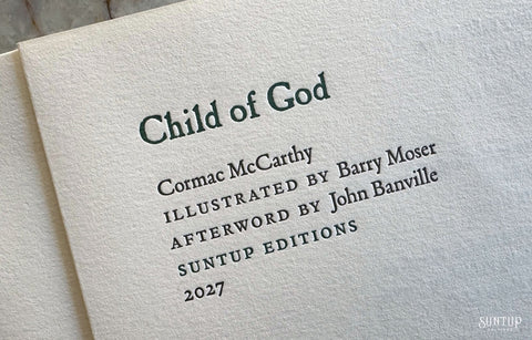 Child of God by Cormac McCarthy - Lettered Edition