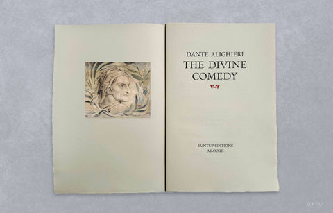 The Divine Comedy by Dante Alighieri - Lettered Edition