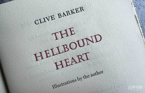 The Hellbound Heart by Clive Barker - Numbered Edition