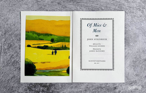 Of Mice and Men by John Steinbeck - Artist Edition