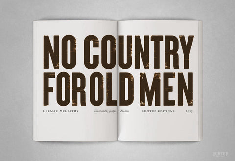 No Country for Old Men by Cormac McCarthy - Lettered Edition