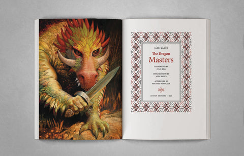 The Dragon Masters & The Last Castle by Jack Vance - Lettered Edition