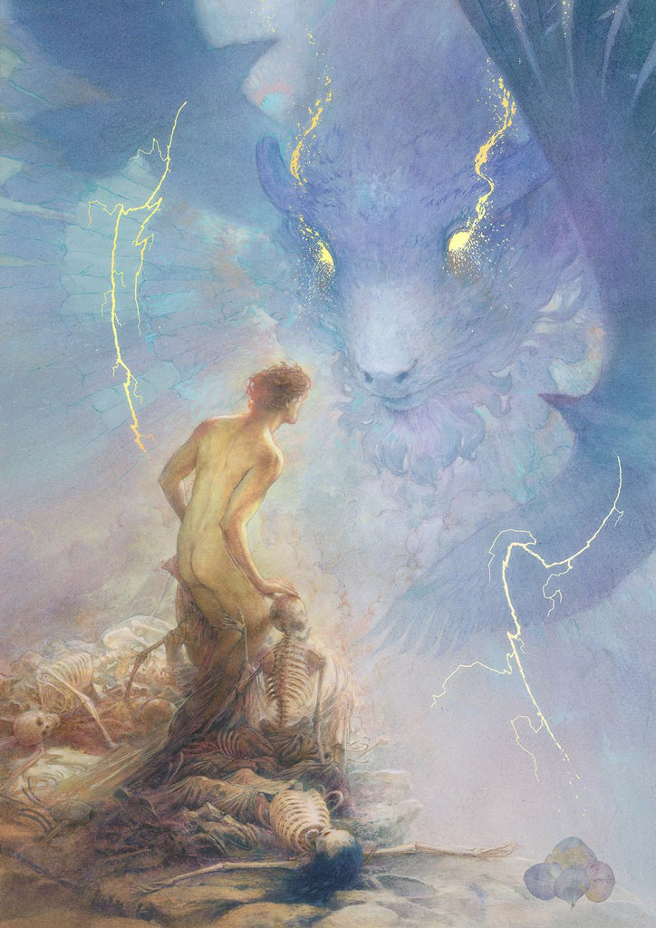 Neil God American Gods by Neil Gaiman - Lettered Edition – Suntup Editions