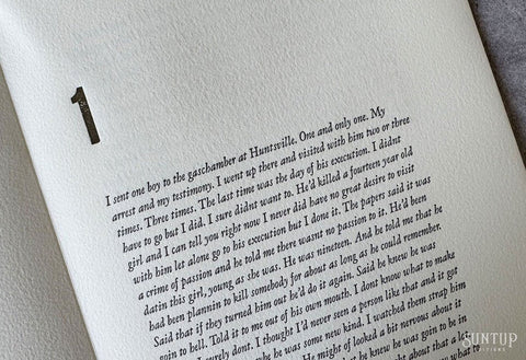 No Country for Old Men by Cormac McCarthy - Lettered Edition