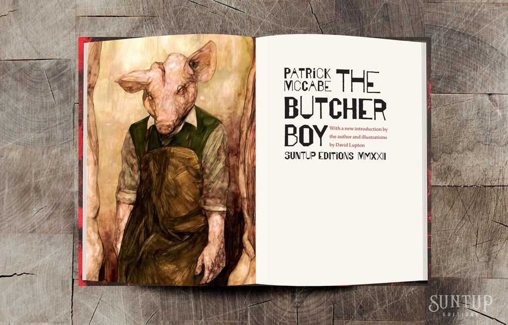 Butcher Book The Butcher Boy by Patrick McCabe - Lettered Edition – Suntup Editions