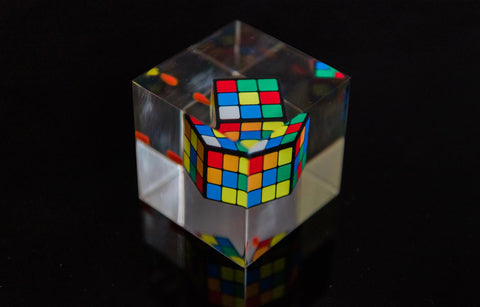 Oskar's Cube Paperweight