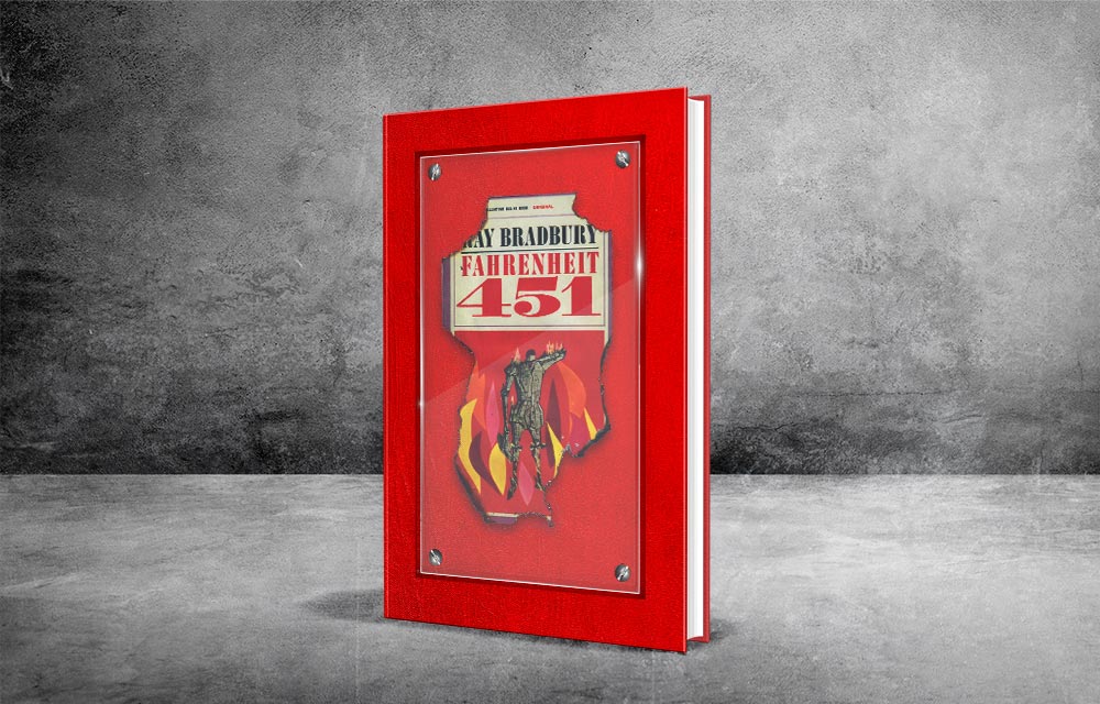 F451 Editions Fahrenheit 451 by Ray Bradbury - Lettered Edition – Suntup Editions