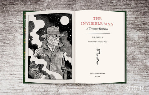 The Invisible Man by H.G. Wells - Lettered Edition