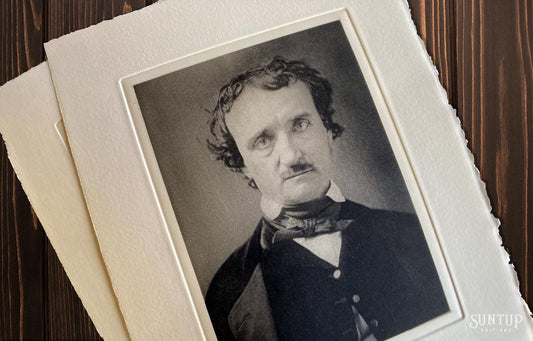 Photogravure of the "Annie" Daguerreotype of Edgar Allan Poe
