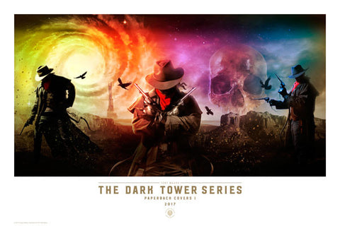 The Dark Tower Series Paperback Covers I - Fine Art Print