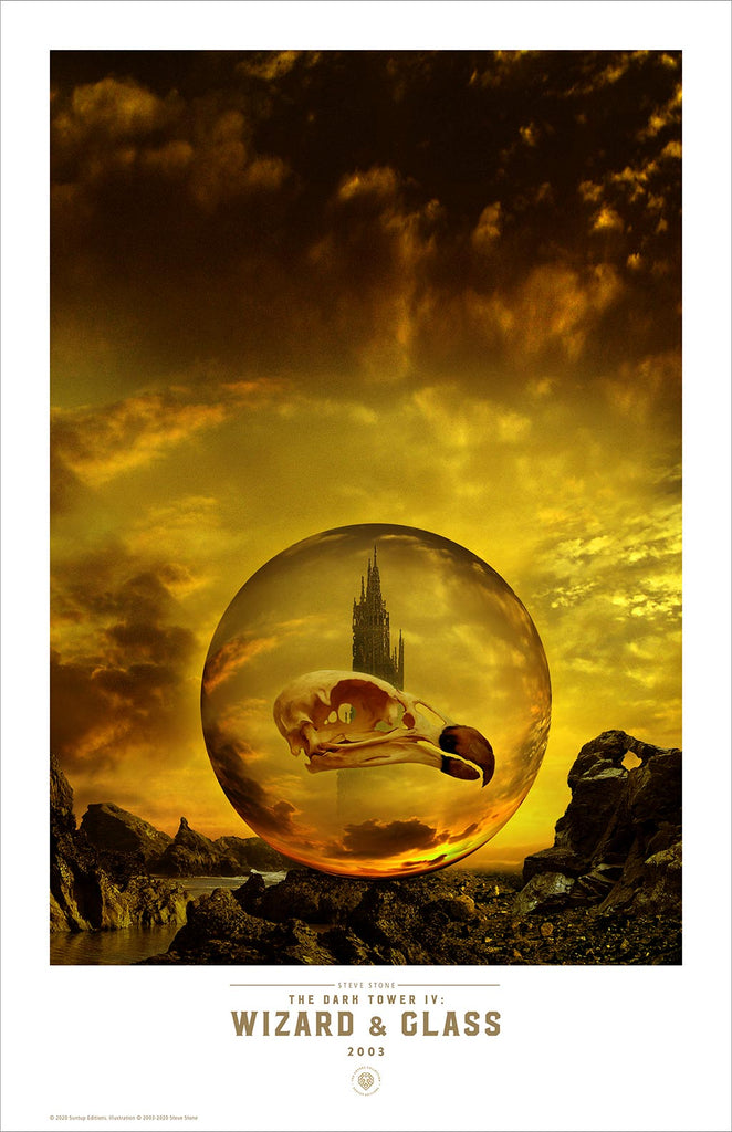 Wizard And Glass By Stephen King (Dark Tower Series #4) - Paperback In Good Used Condition