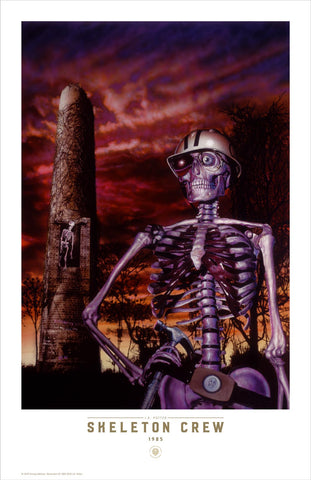 Skeleton Crew Limited Edition - Fine Art Print - J.K. Potter