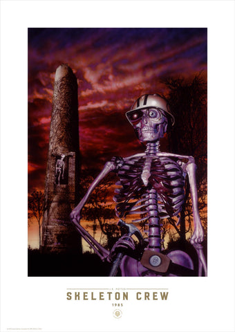 Skeleton Crew Limited Edition - Fine Art Print - J.K. Potter