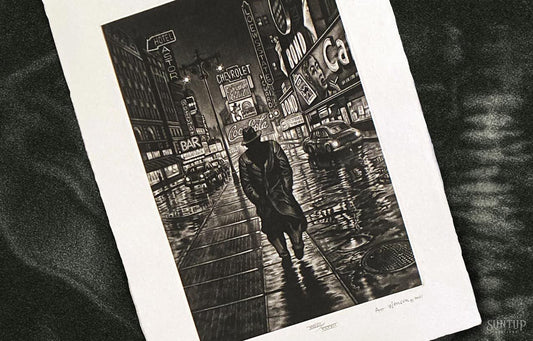 Limited Edition “The Made Man” Mezzotint