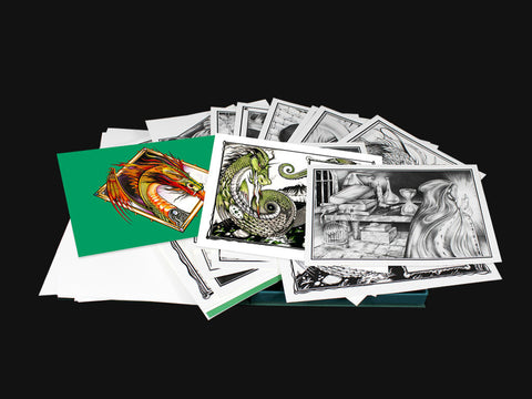 The Eyes of the Dragon Art Portfolio - Numbered Edition