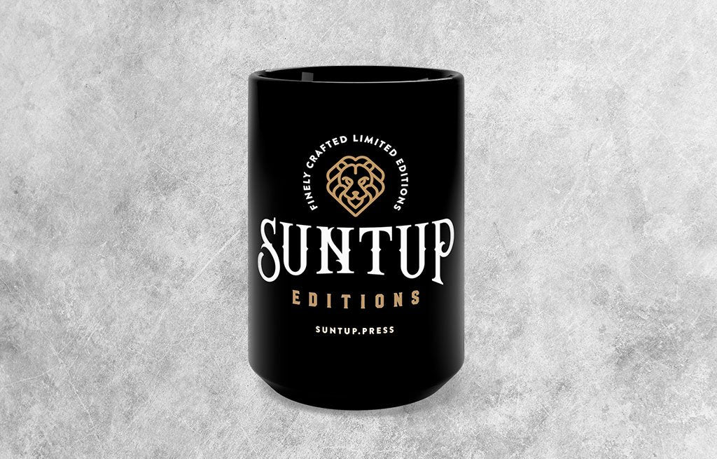 Suntup Editions 15oz Black Ceramic Mug