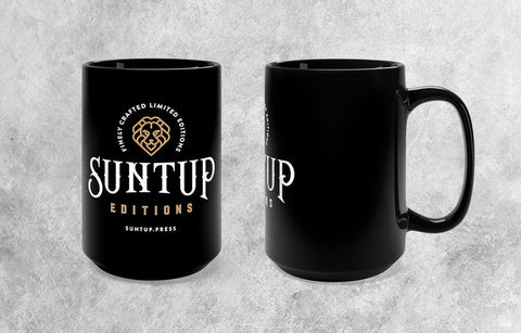 Suntup Editions 15oz Black Ceramic Mug